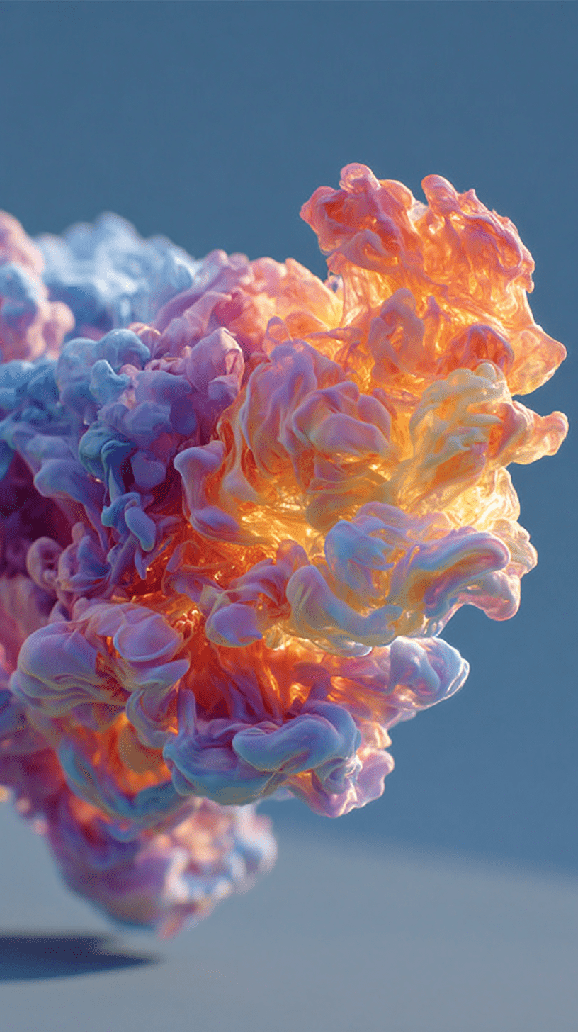 My beautiful heart is burning, Trauma shakes me and makes my senses aggregate, Consciousness travels in reverse from me, The spectrum of light shimmers