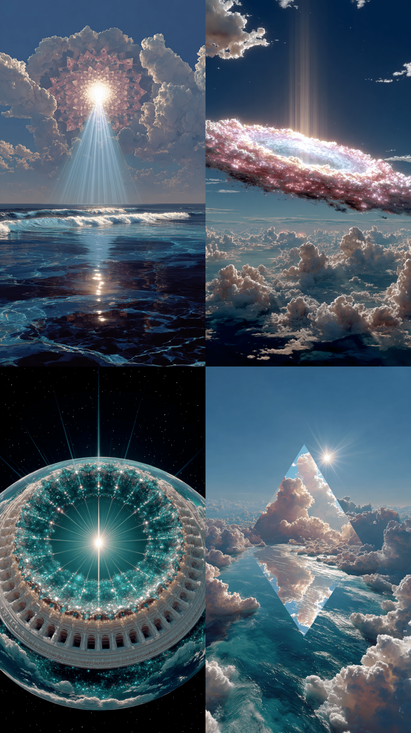 futuristic truth truth majestic beauty ultimate sci-fi dizzy heaven and earth creation soul color change maximal epic geometry mystery photonic design celestial phenomena orbital UFO phenomenal