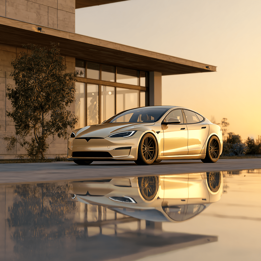 부를 상징하는 테슬라