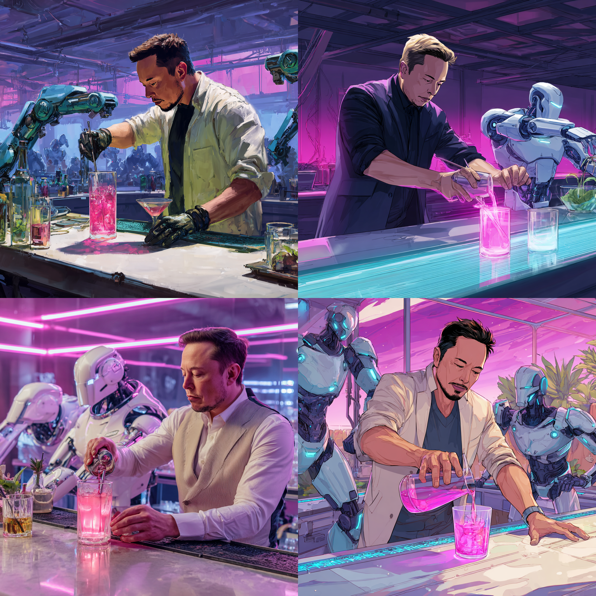 바텐더 일론머스크