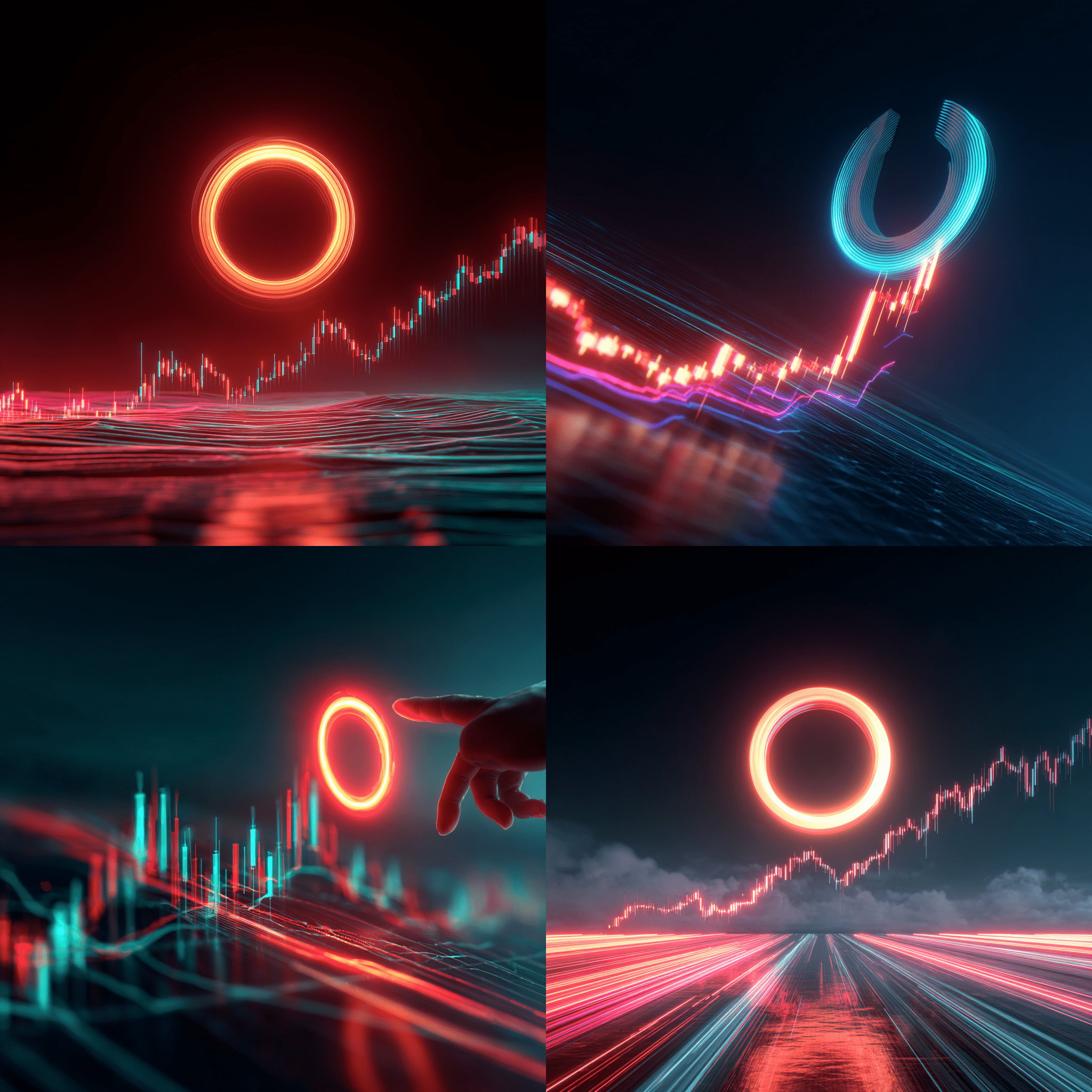 파멸적 상승차트와 오라클로고