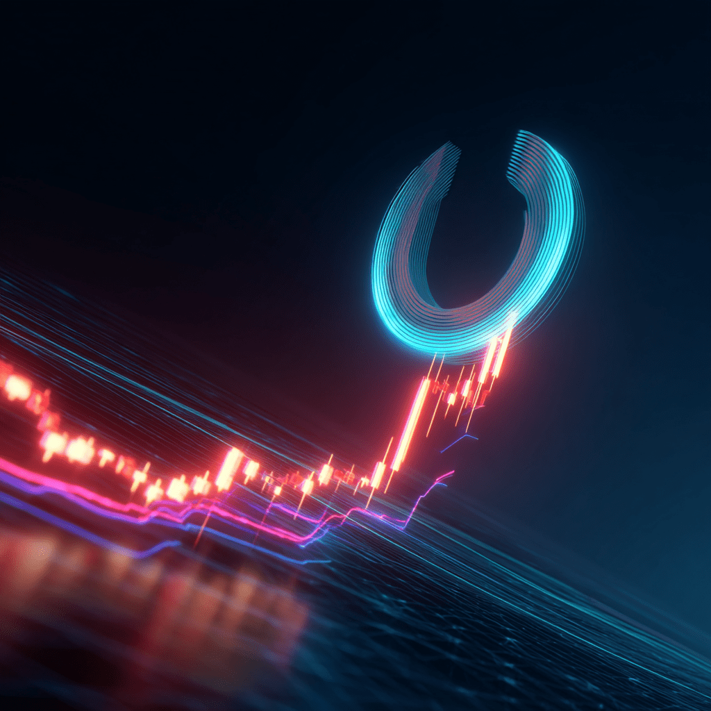 파멸적 상승차트와 오라클로고