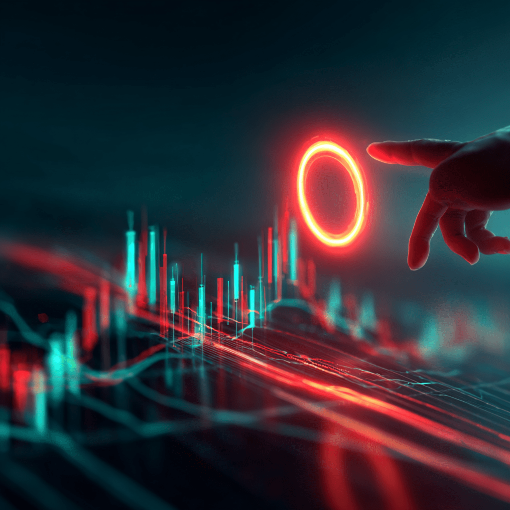 파멸적 상승차트와 오라클로고