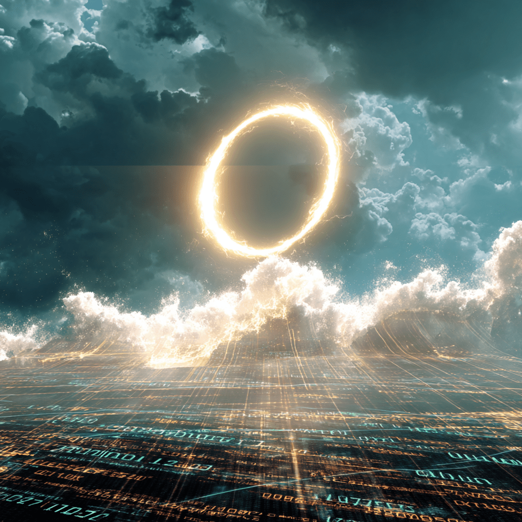 파멸적 상승차트와 오라클로고