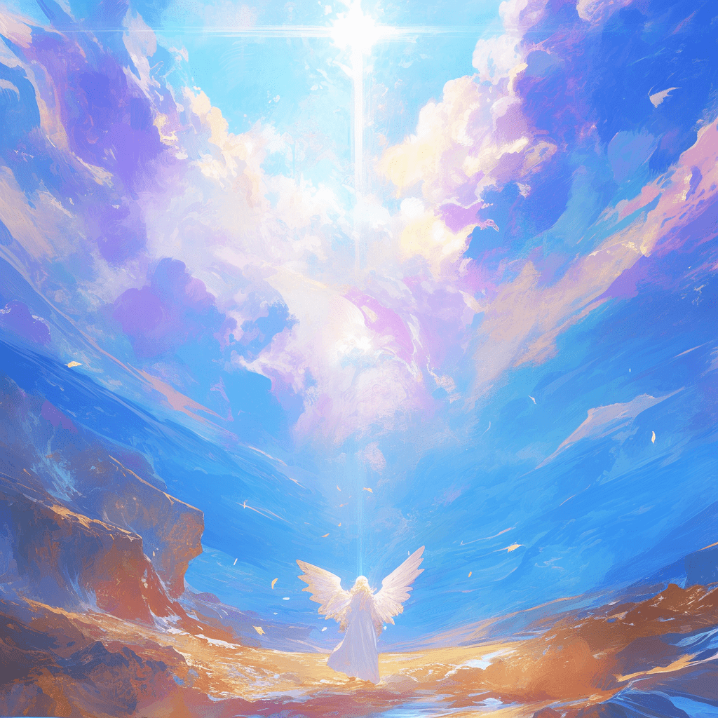 천사가 내려다 보는 이유 빛이 휘둘리며 전해오는  오늘 나는 어딜 향해 가는가 내리 꽂히면  발동해야 비로소 눈빛이 자각하는 길 오늘 나는 어디를 보는가 정신이 광활한 우주를 움직여