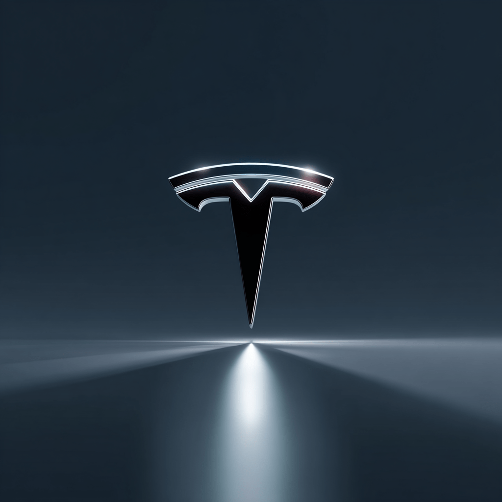 매혹적인 테슬라 로고