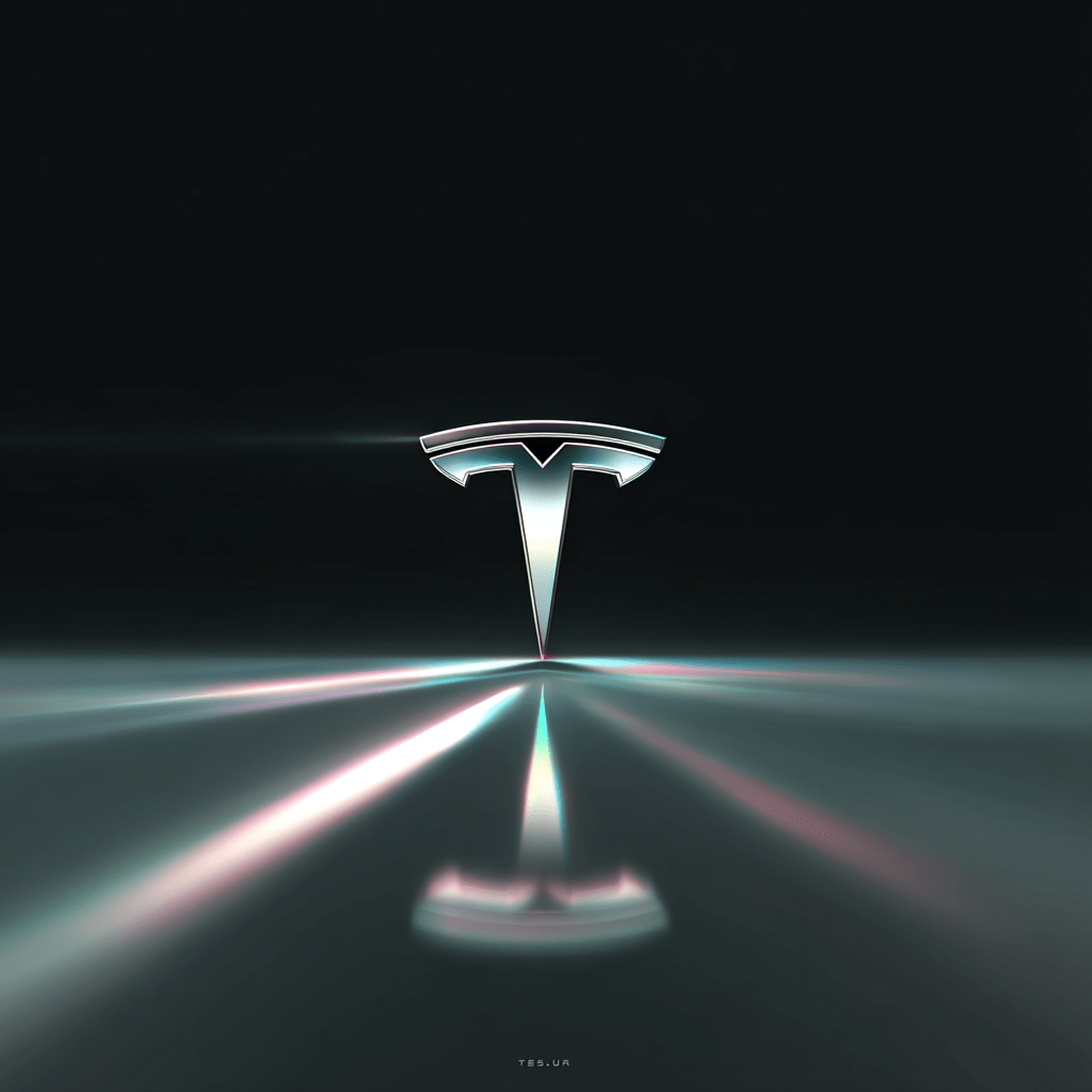 매혹적인 테슬라 로고