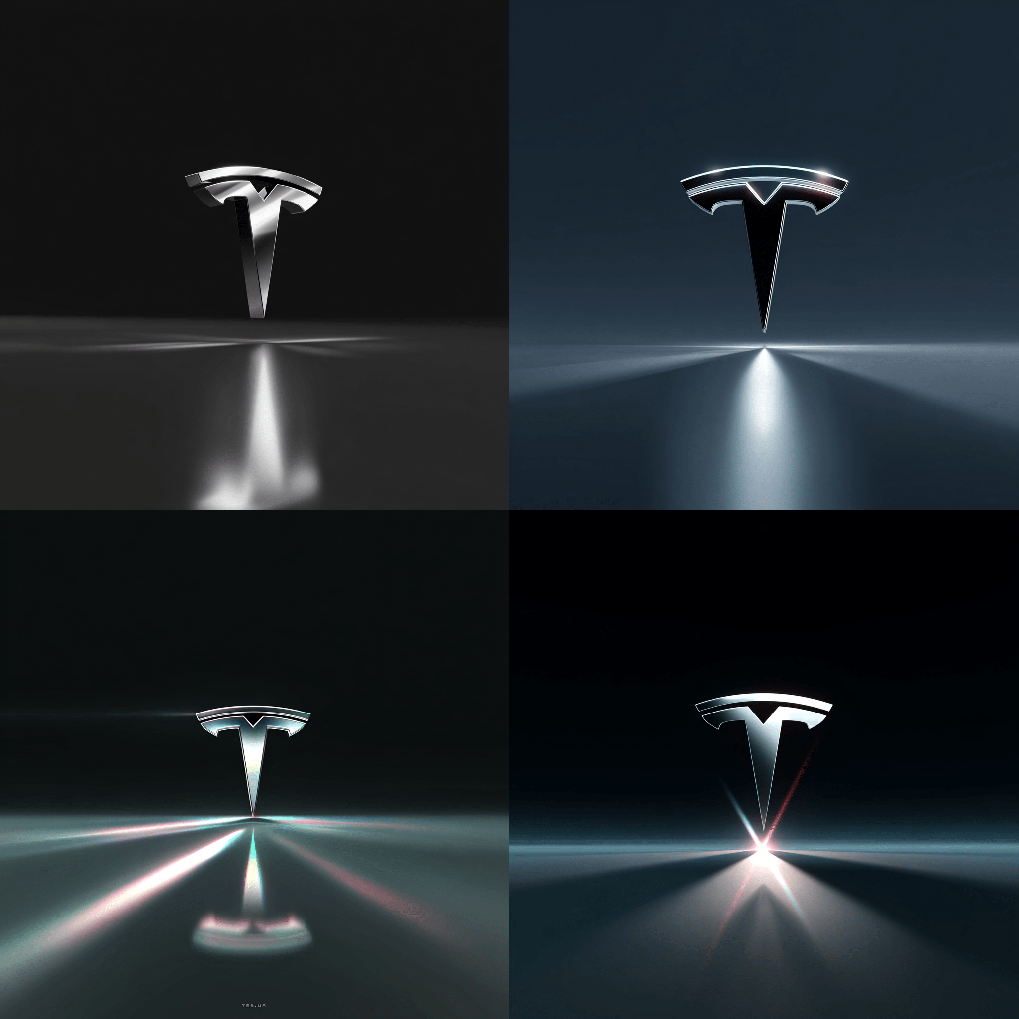 매혹적인 테슬라 로고