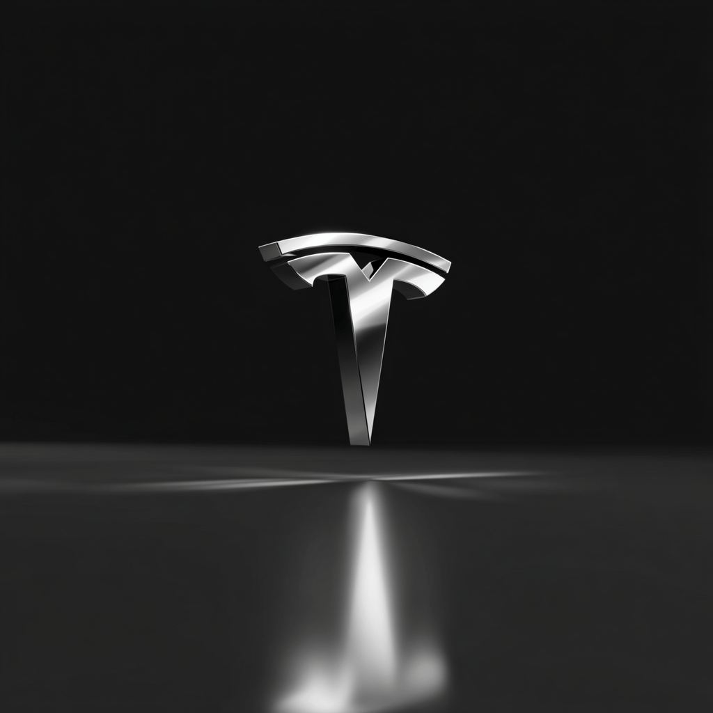 매혹적인 테슬라 로고