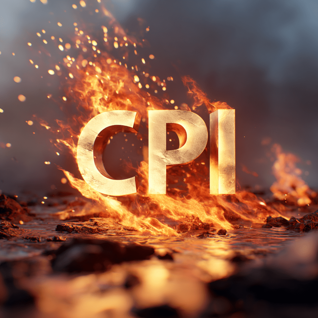 강하게 불타는 단어 CPI