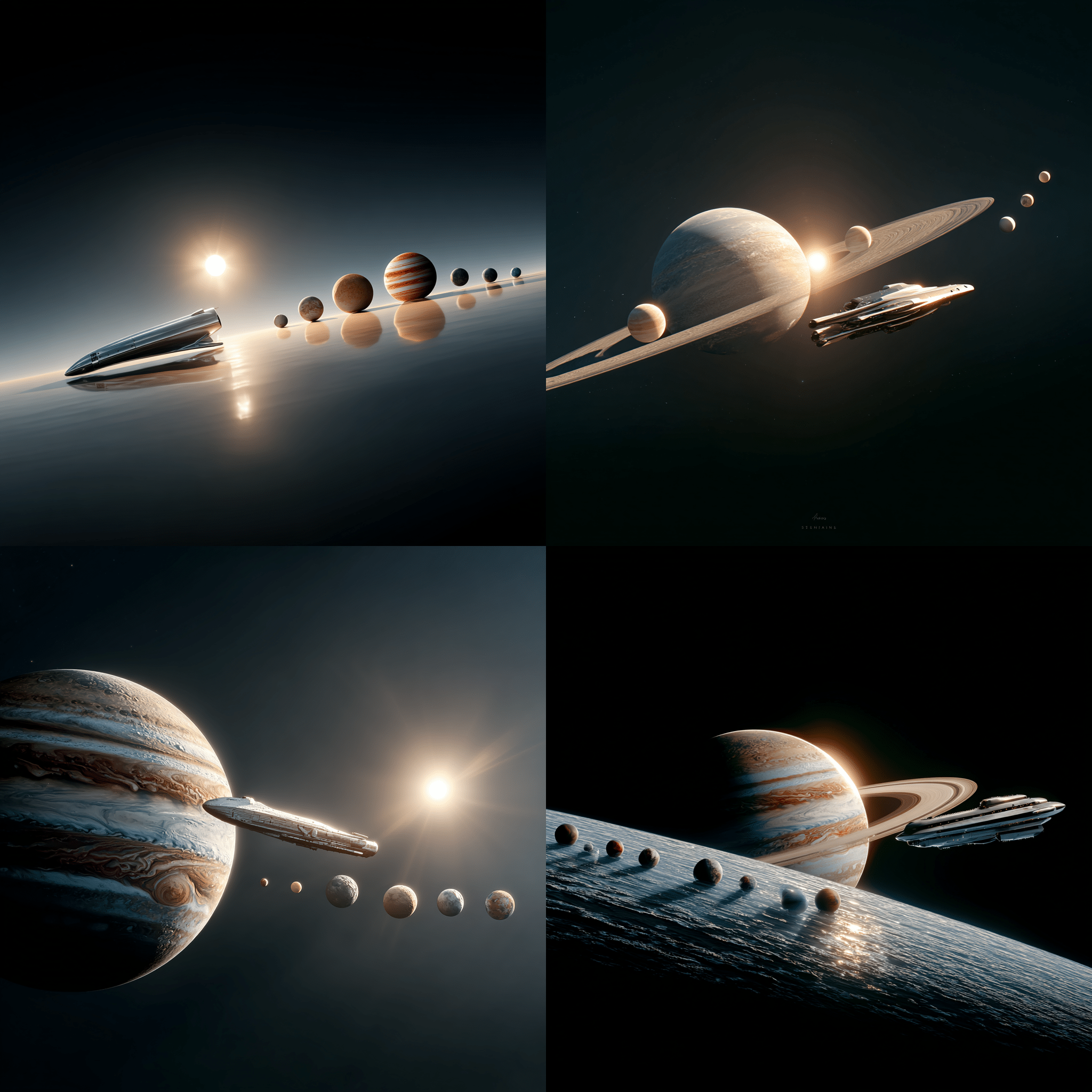 우주 태양계 스페이스X 고퀄