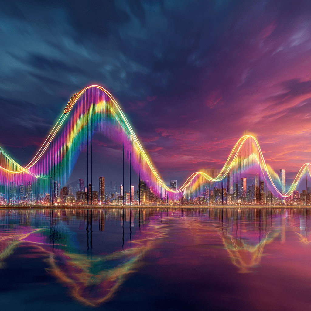 주식차트 롤러코스터