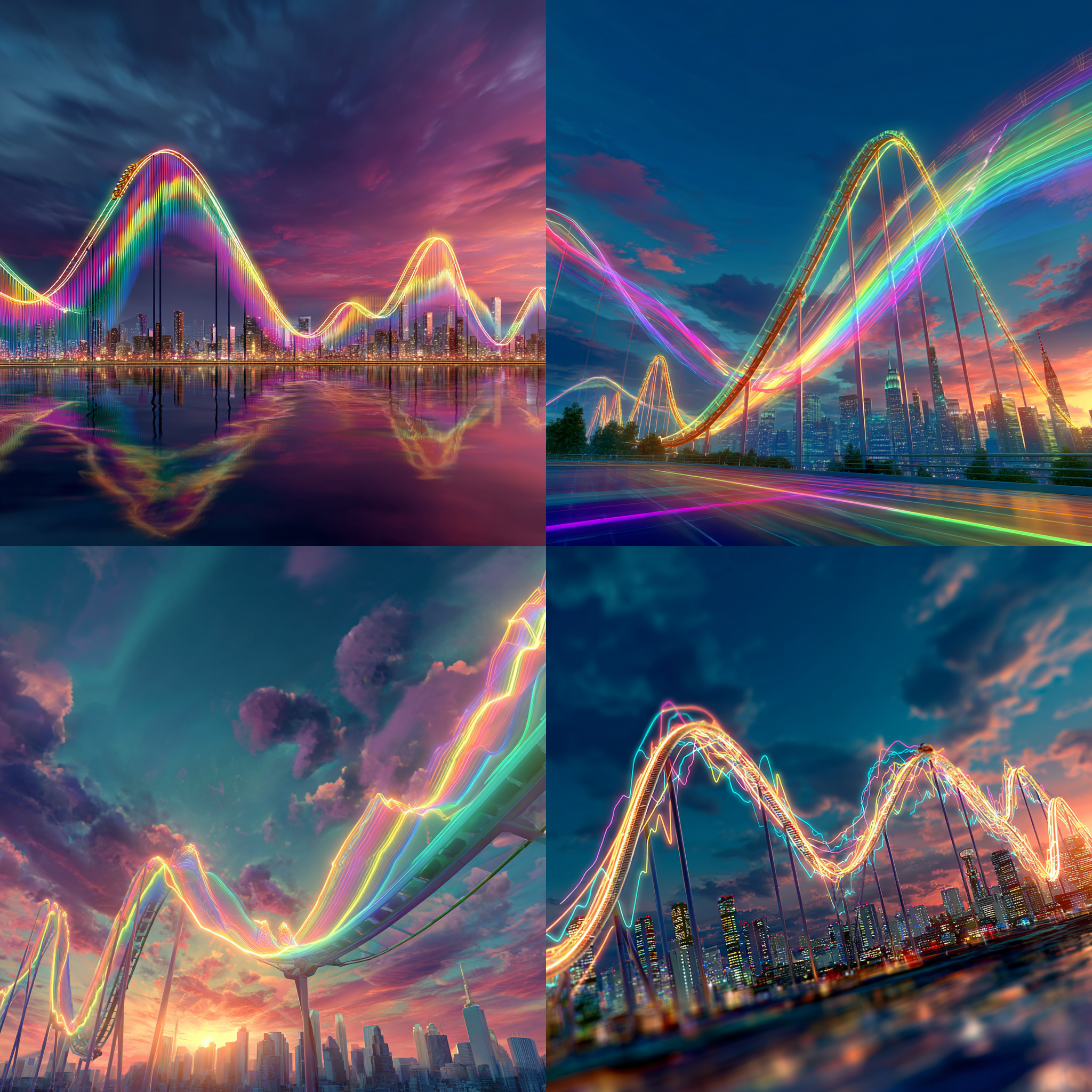 주식차트 롤러코스터