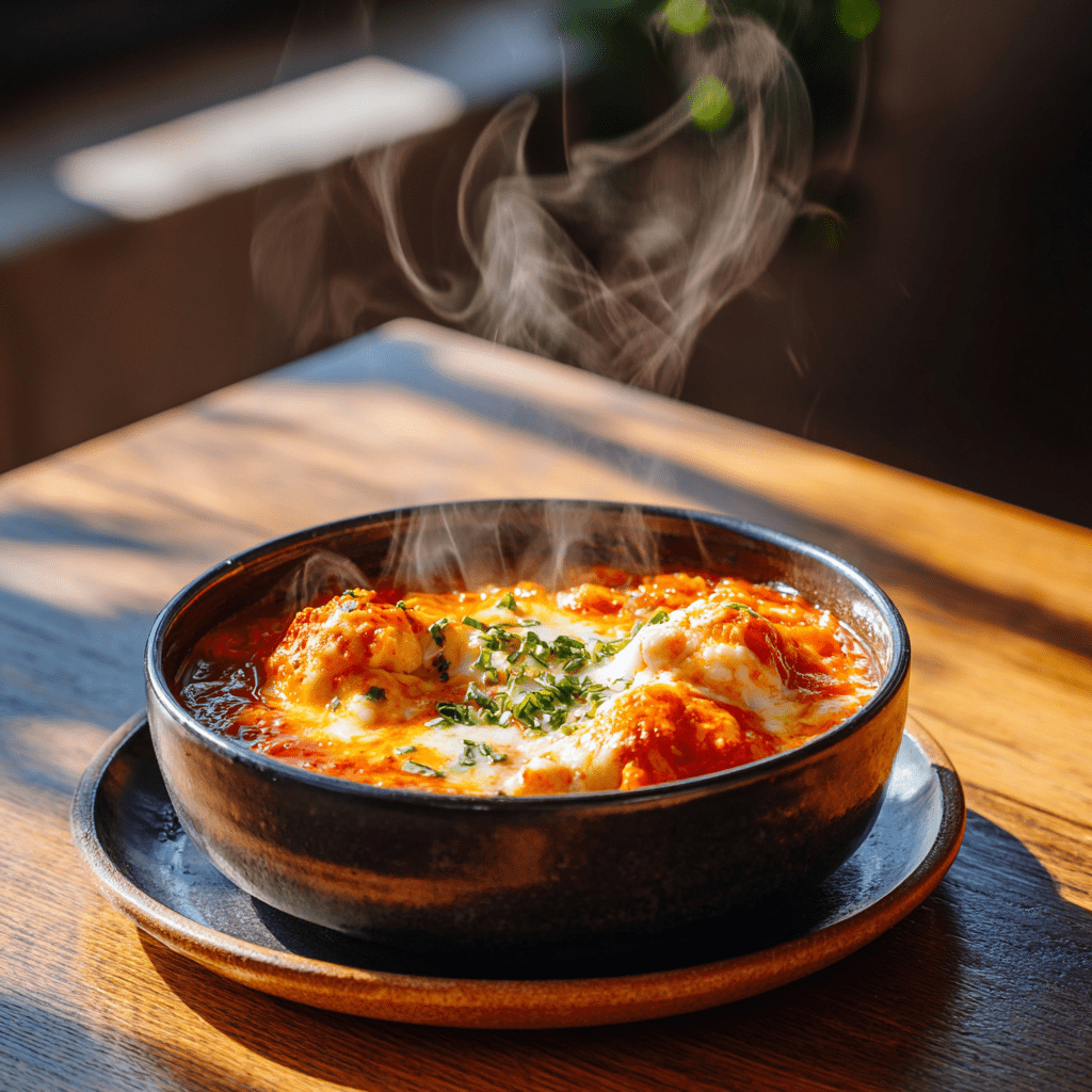 치즈 범벅 김치찌개