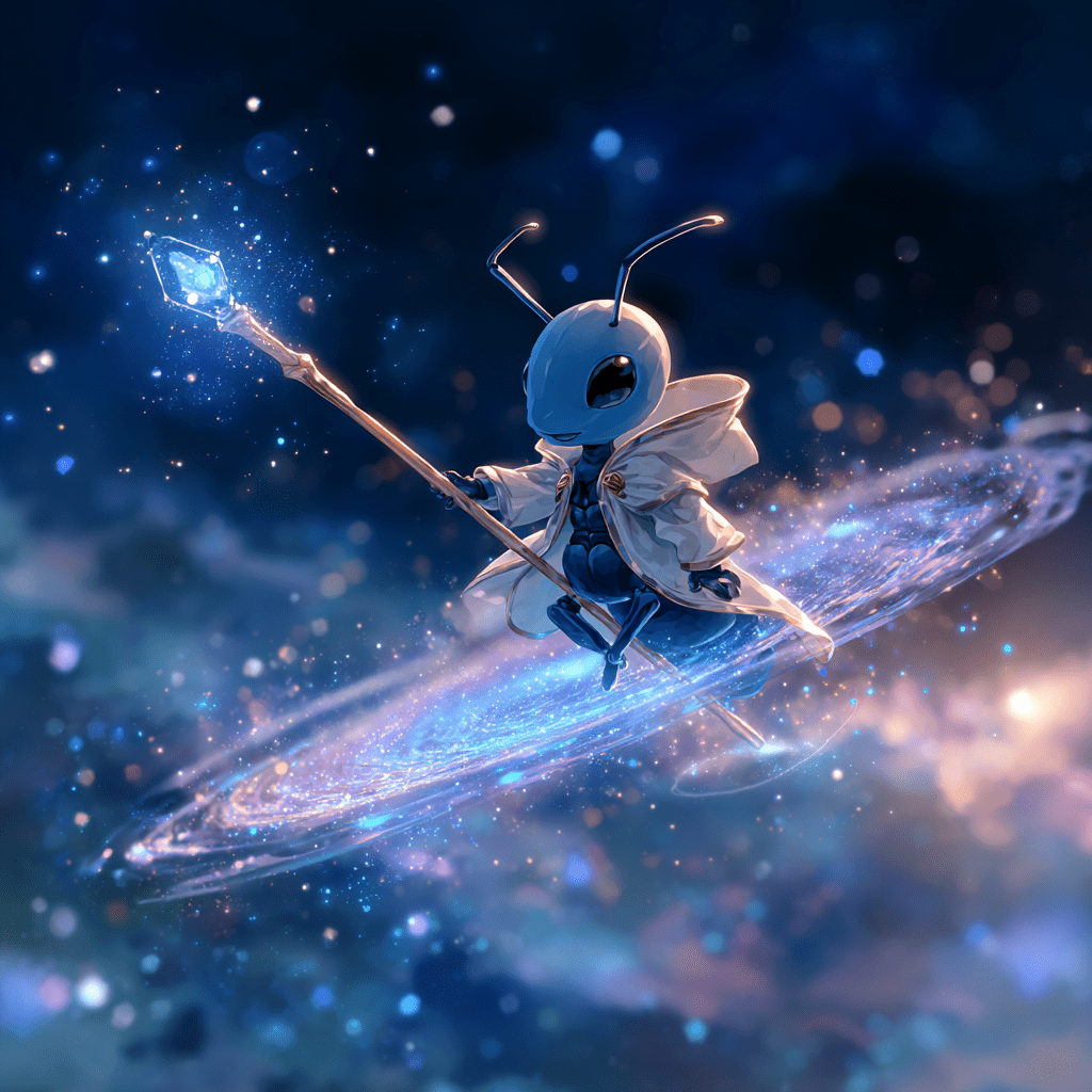 우주의 마법사 개미