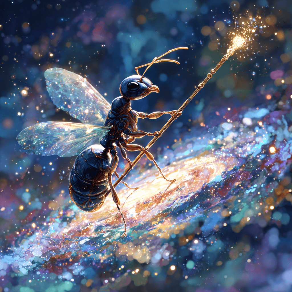 우주의 마법사 개미