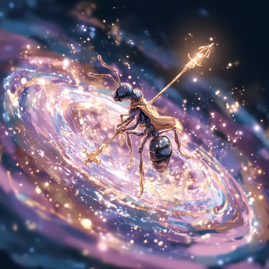 우주의 마법사 개미