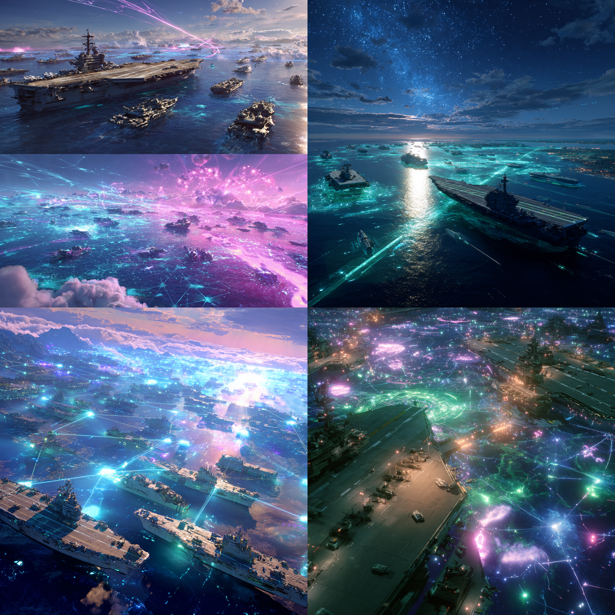 육해공우주 통합운영되는 전장