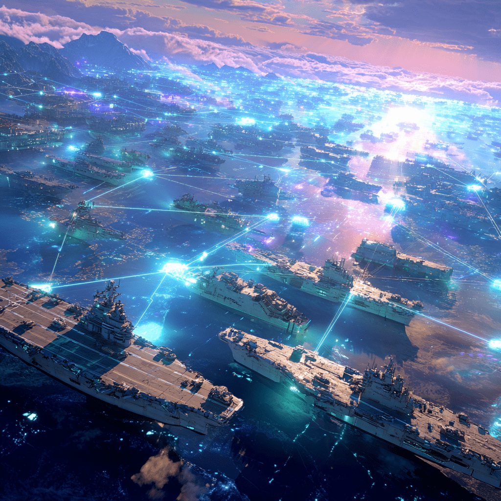 육해공우주 통합운영되는 전장