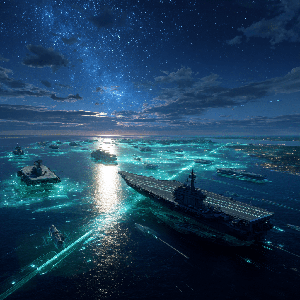 육해공우주 통합운영되는 전장