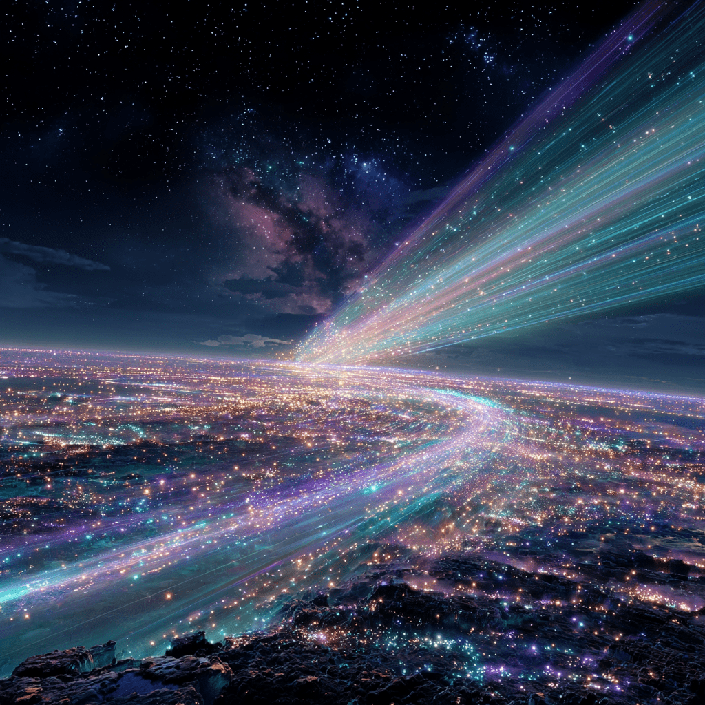 서기 3000년 AI 은하